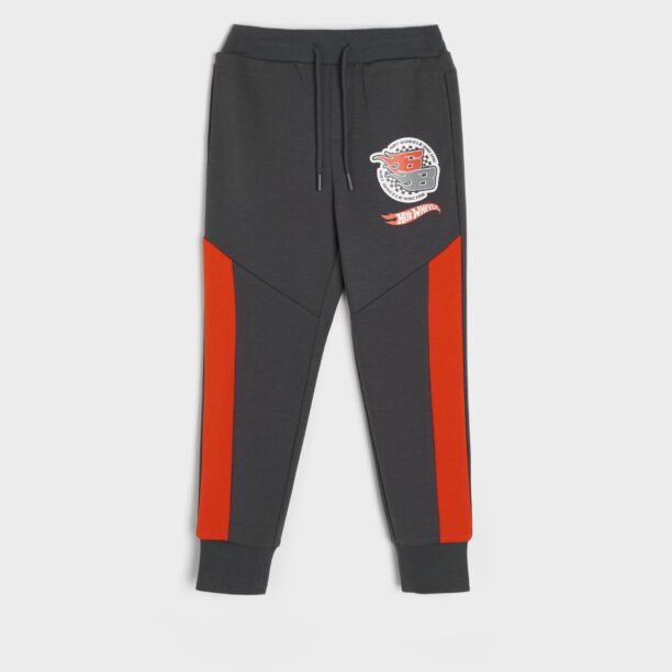 Cumpăra Pantaloni sport jogger Hot Wheels - gri-închis