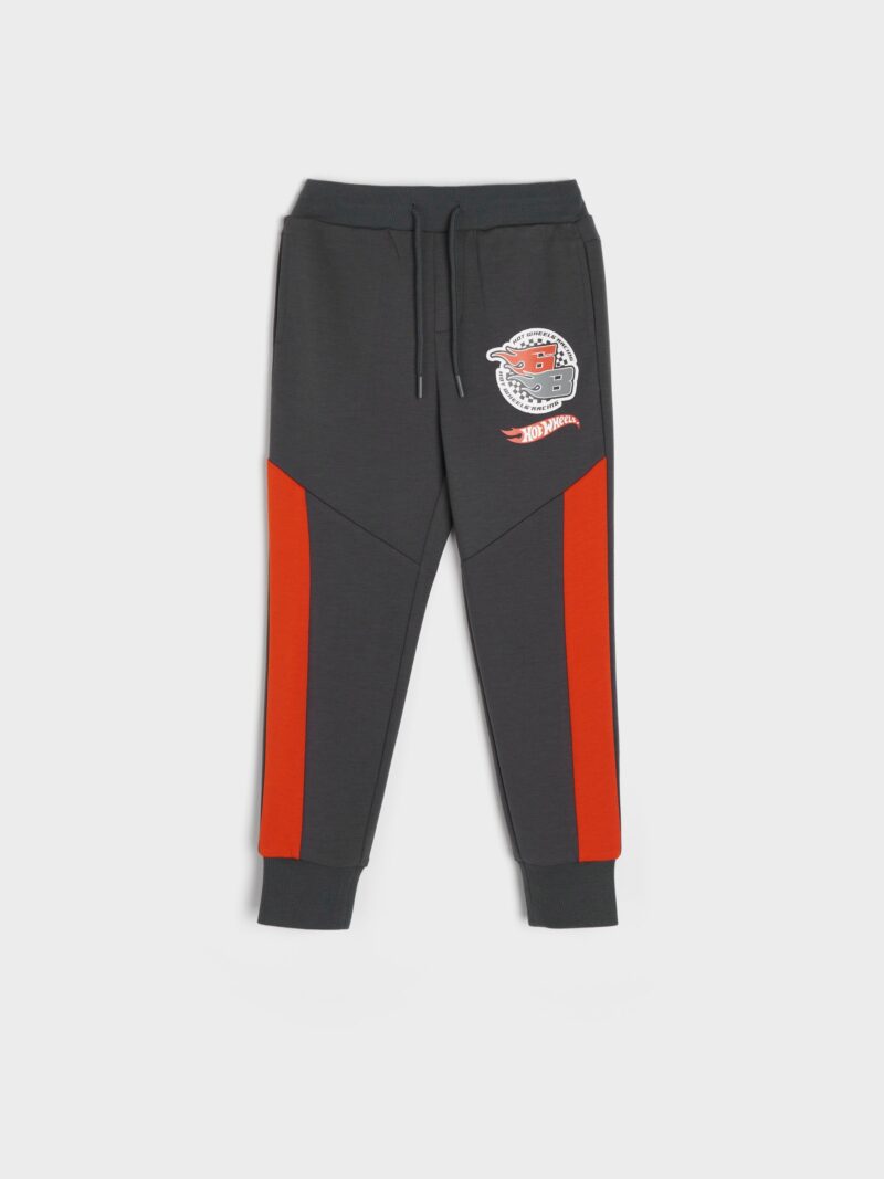 Cumpăra Pantaloni sport jogger Hot Wheels - gri-închis