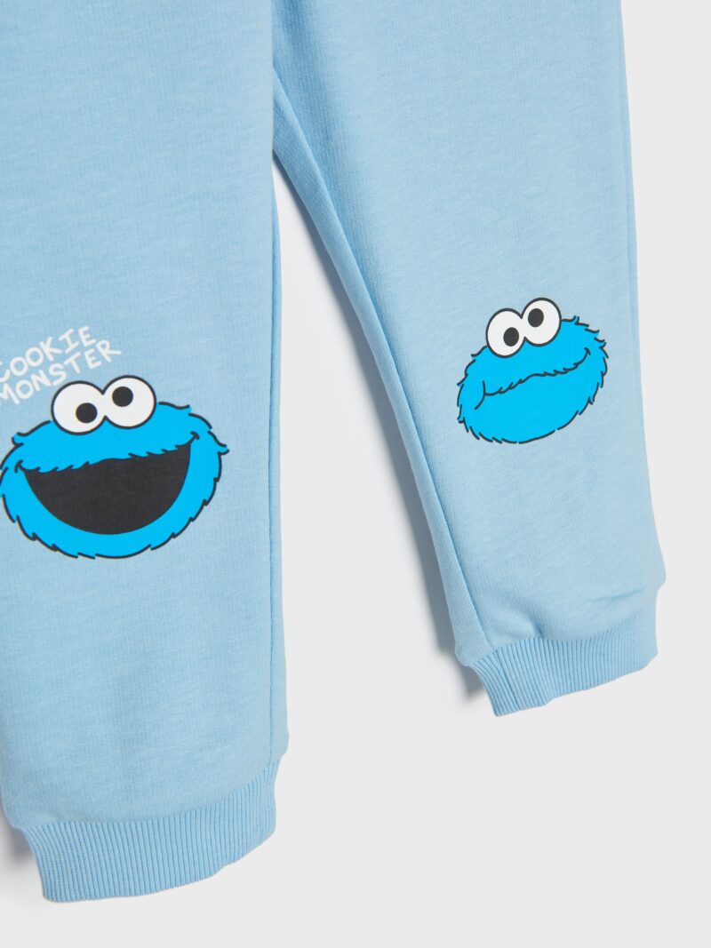 Cumpăra Pantaloni sport jogger Sesame Street - albastru-pal