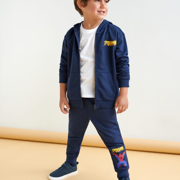 Pantaloni sport jogger Spider-Man - bleumarin preţ