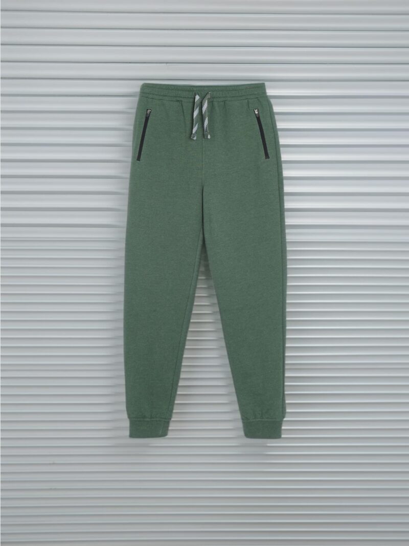 Pantaloni sport jogger - albastru-verzui preţ