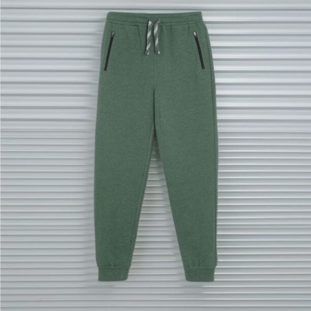 Pantaloni sport jogger - albastru-verzui