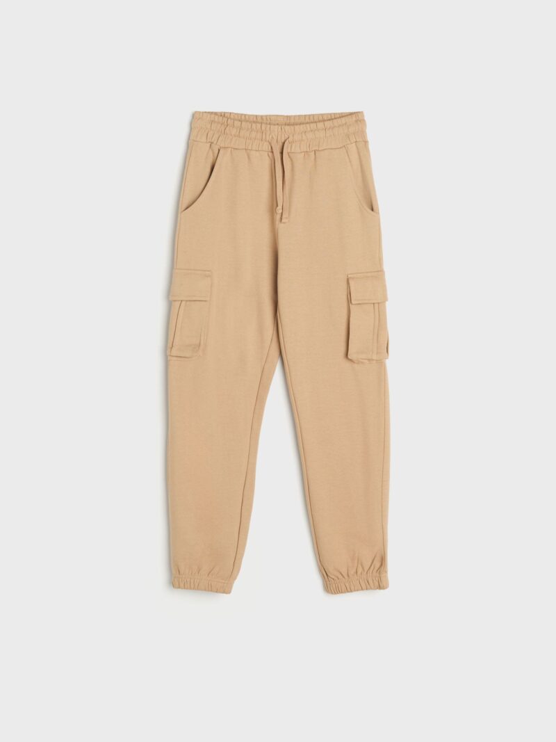 Cumpăra Pantaloni sport jogger - bej