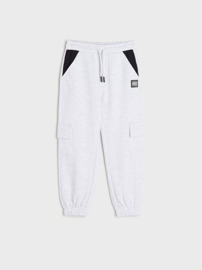 Cumpăra Pantaloni sport jogger - gri deschis