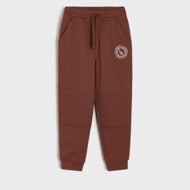 Cumpăra Pantaloni sport jogger - maro-închis