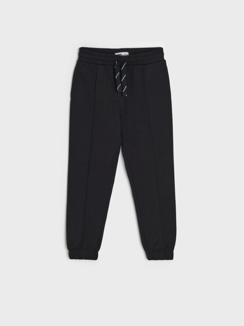 Pantaloni sport jogger - negru preţ