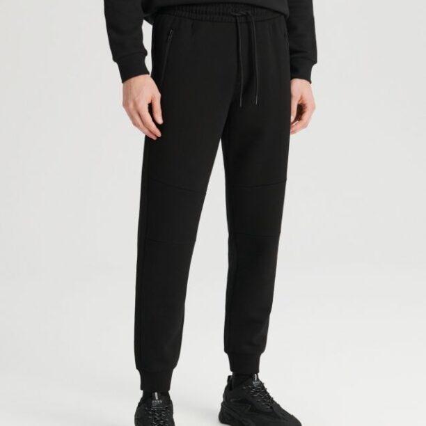 Pantaloni sport jogger - negru