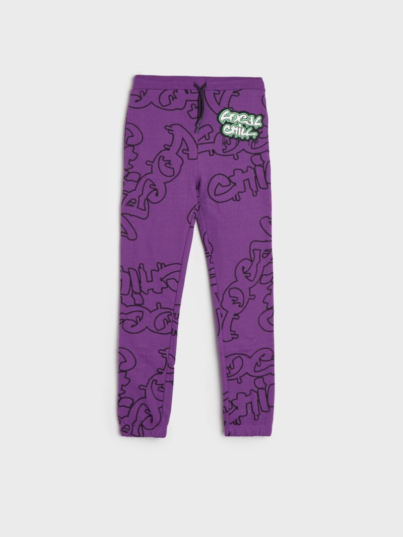 Cumpăra Pantaloni sport jogger - violet