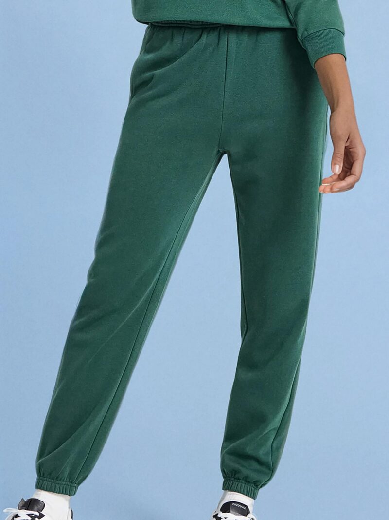 Pantaloni sport - verde-închis preţ