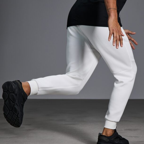 Cumpăra Pantaloni tapered fit - alb