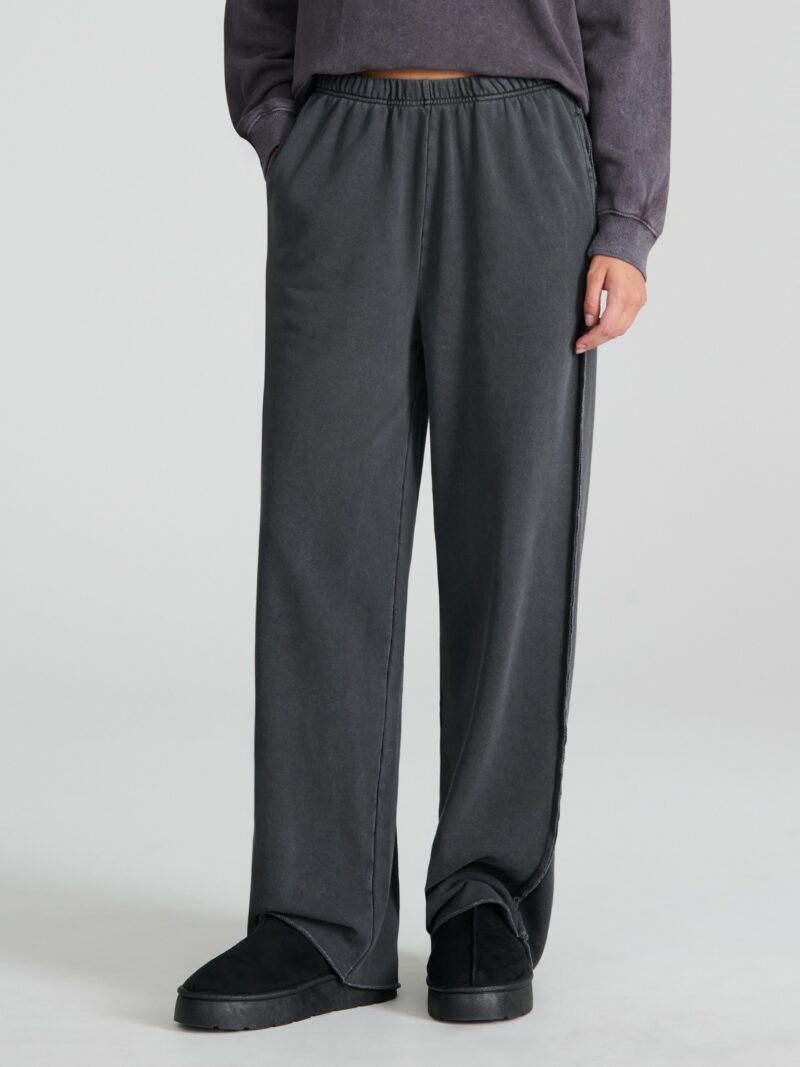 Original Pantaloni wide leg - gri-închis