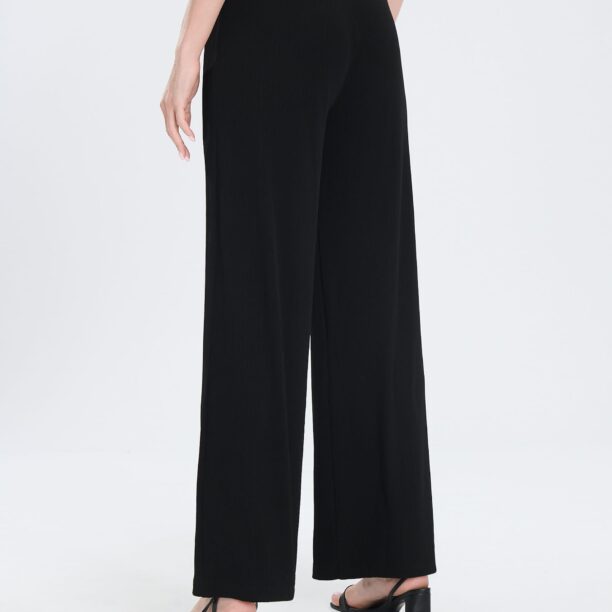 Preţ Pantaloni wide leg - negru