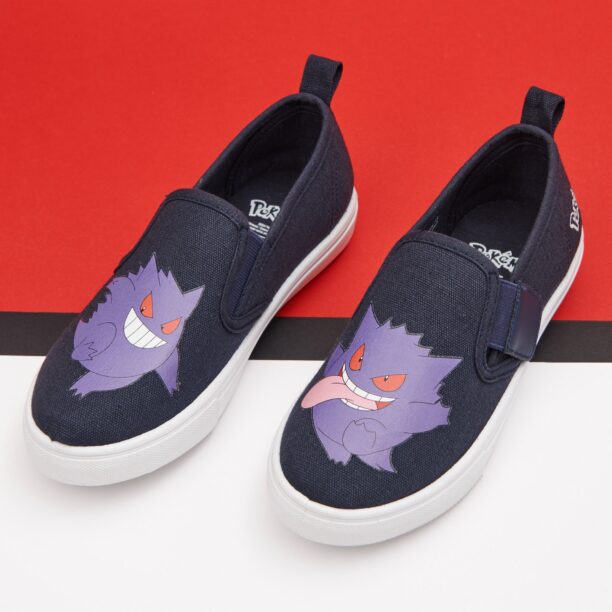 Pantofi slip-on Pokemon - bleumarin preţ