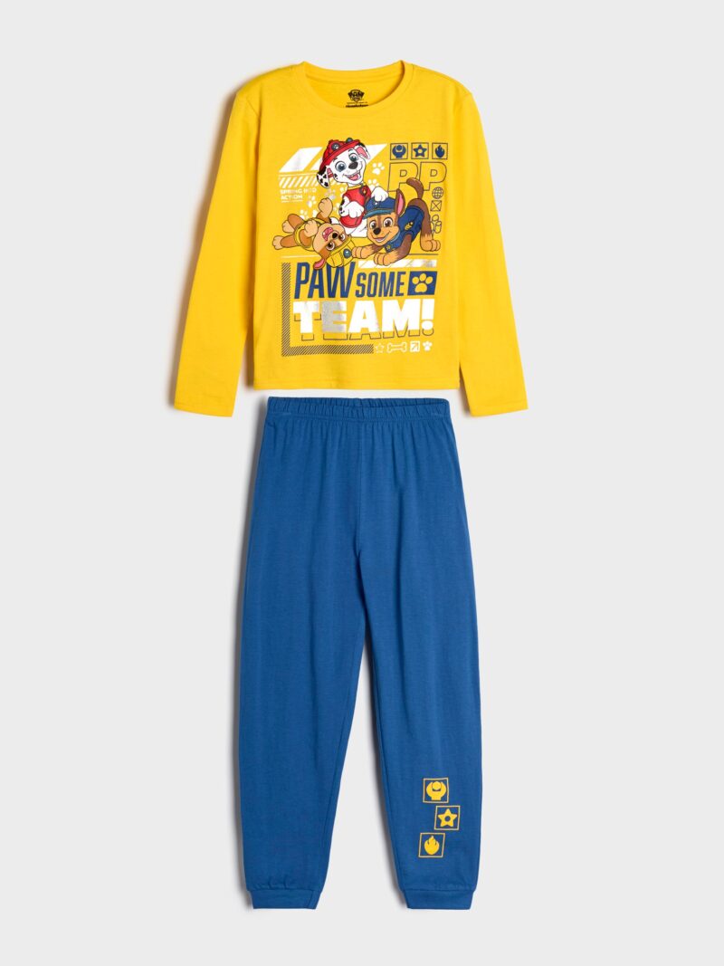 Pijama PAW Patrol - galben preţ