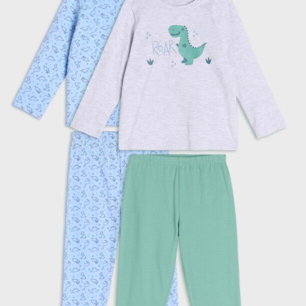 Pijama din două piese 2 pack - light blue preţ