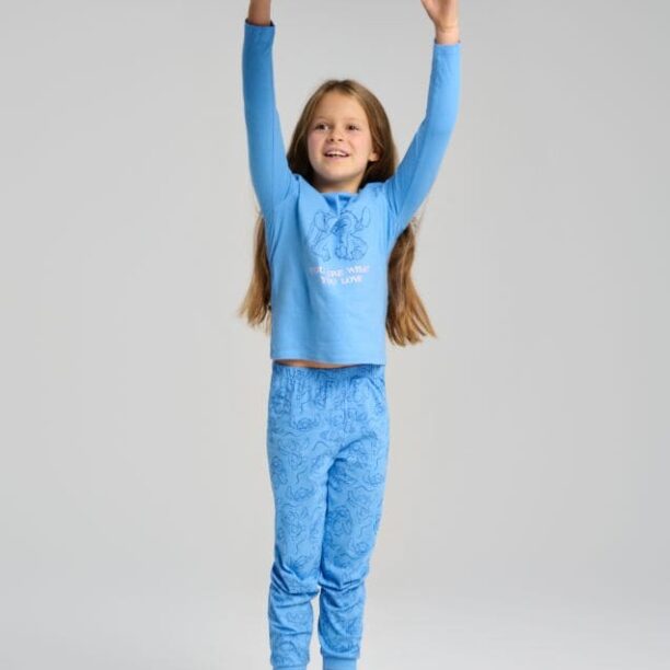 Pijama din două piese Disney - light blue