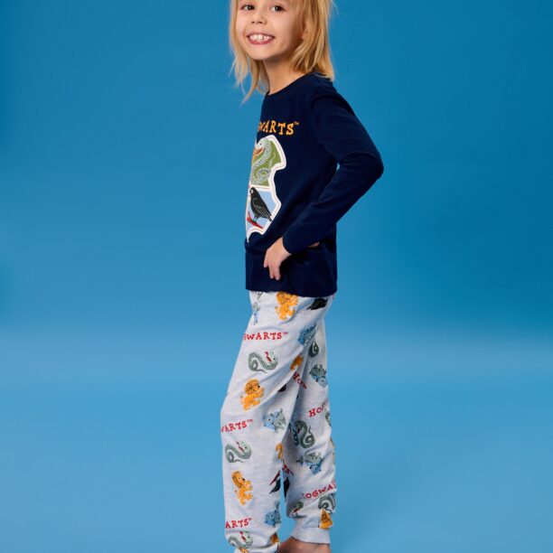 Original Pijama din două piese Harry Potter - bleumarin