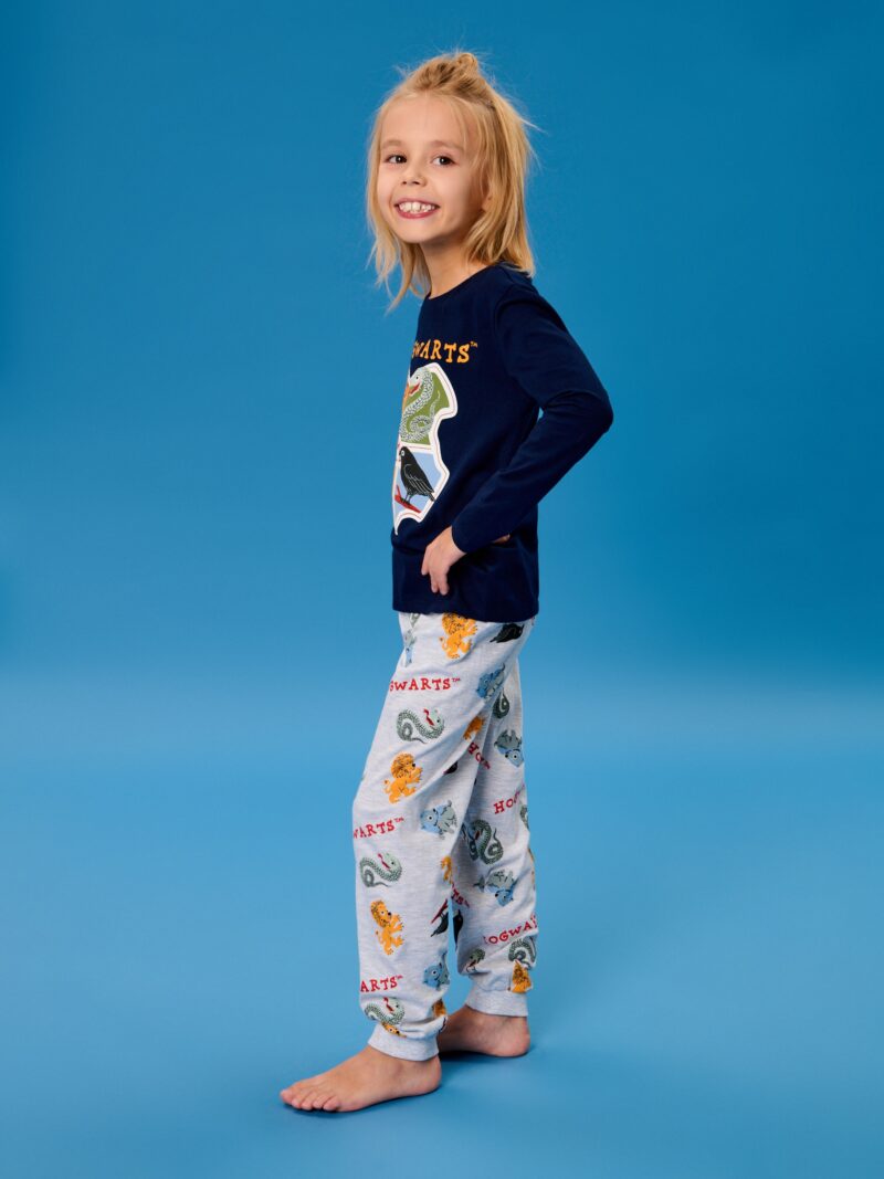 Original Pijama din două piese Harry Potter - bleumarin