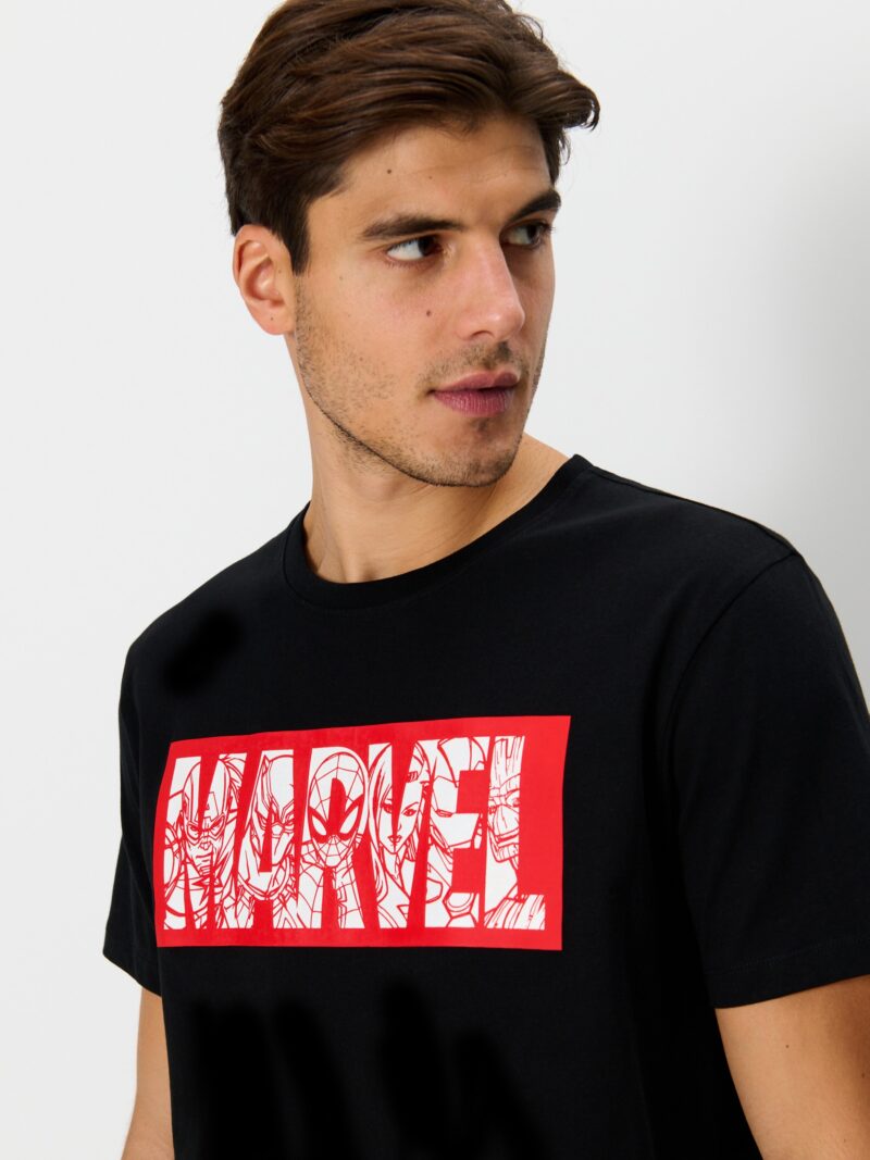 Preţ Pijama din două piese Marvel - negru