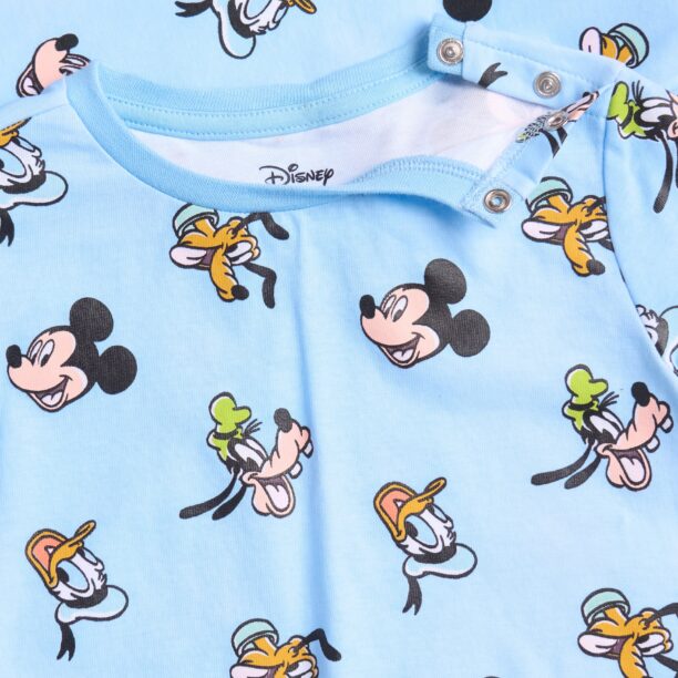 Original Pijama din două piese Mickey Mouse - albastru-pal