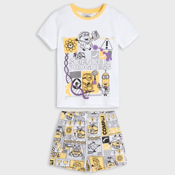 Cumpăra Pijama din două piese Minions - alb