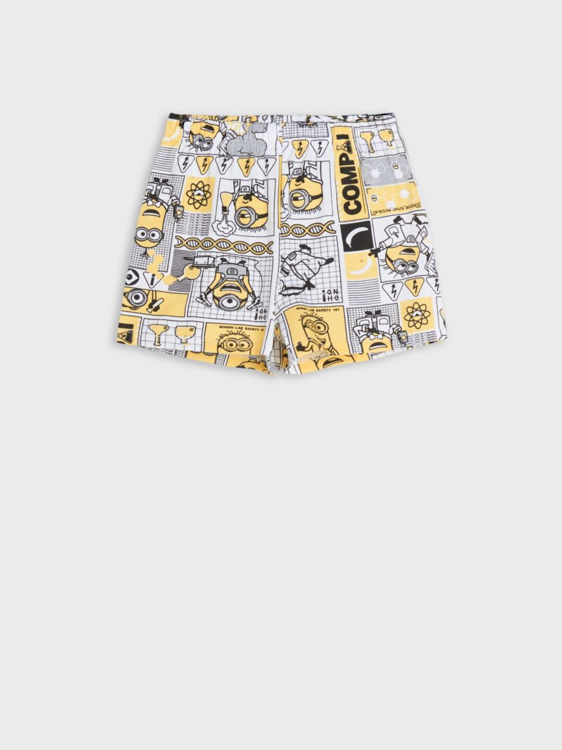 Original Pijama din două piese Minions - alb