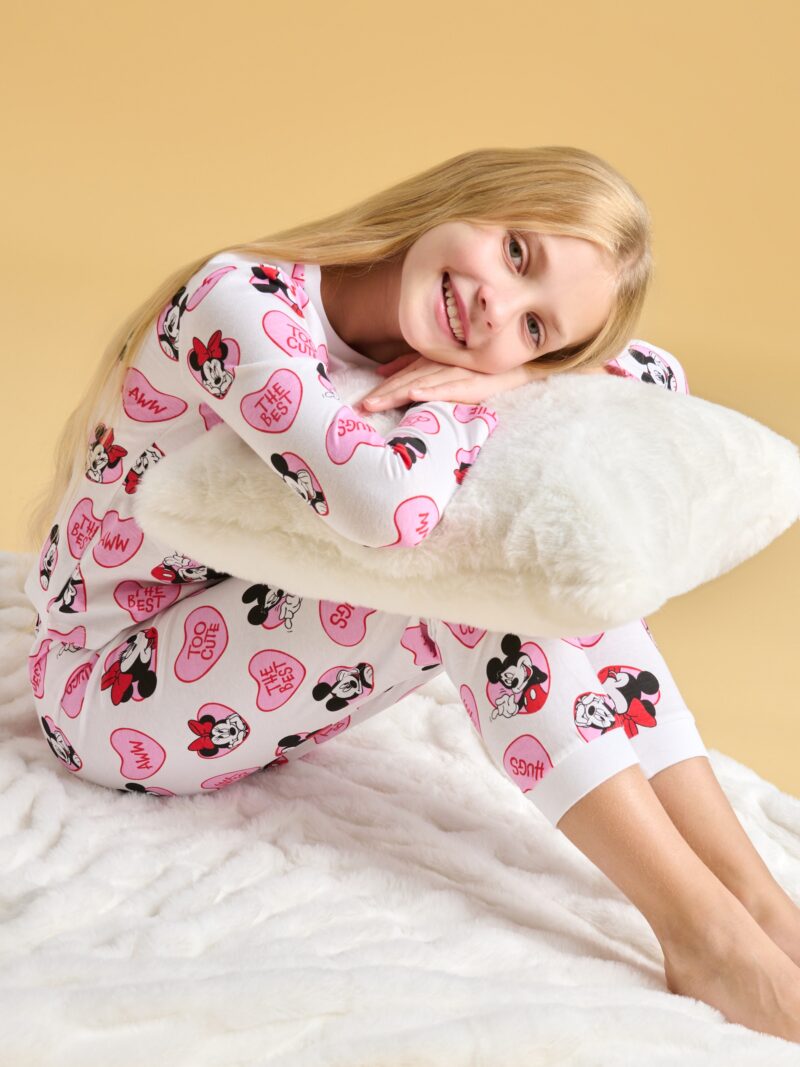 Pijama din două piese Minnie Mouse - crem preţ