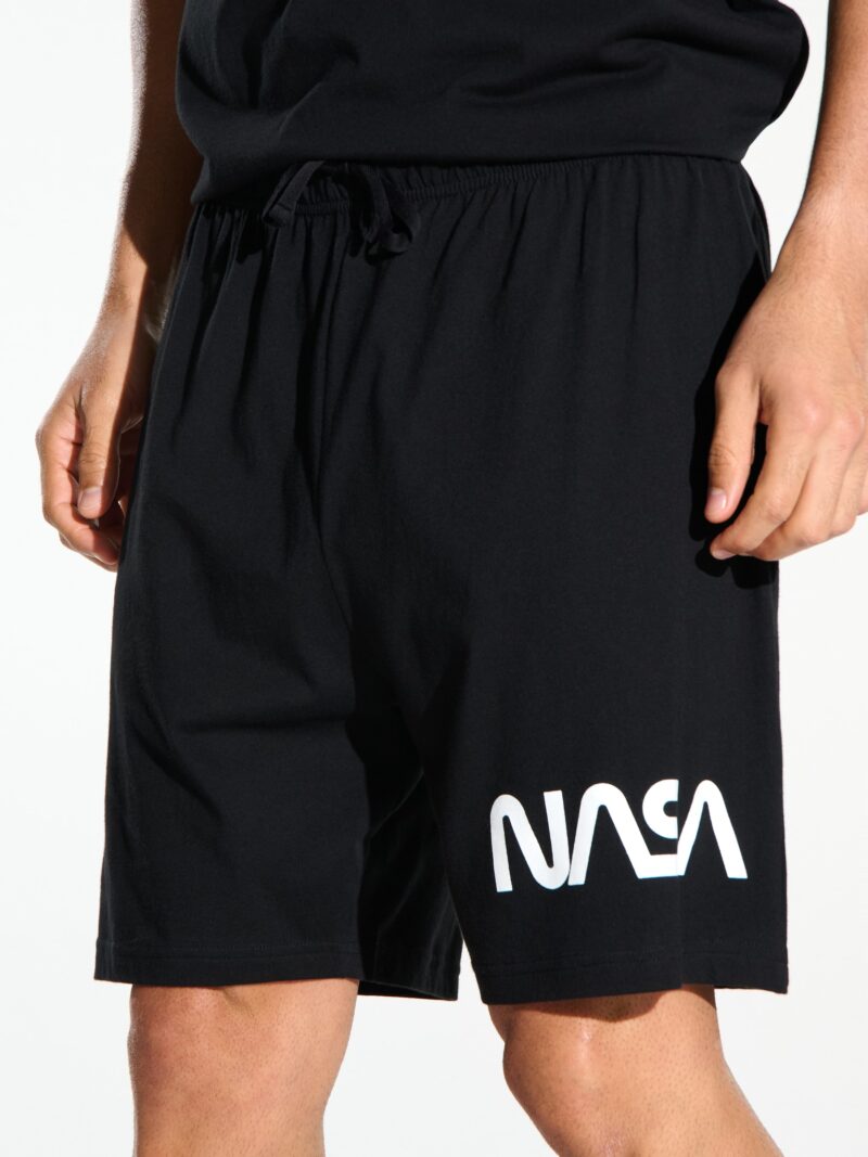 Original Pijama din două piese NASA - negru