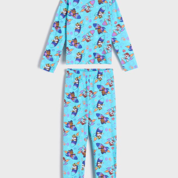 Original Pijama din două piese PAW Patrol 2 pack - acvamarin