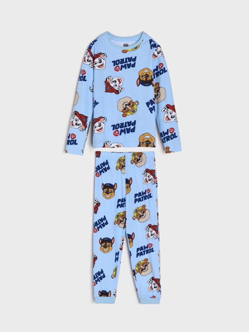 Pijama din două piese PAW Patrol - acvamarin preţ