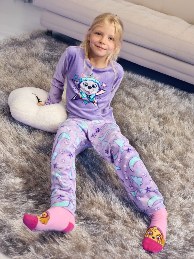 Pijama din două piese PAW Patrol - lavand preţ