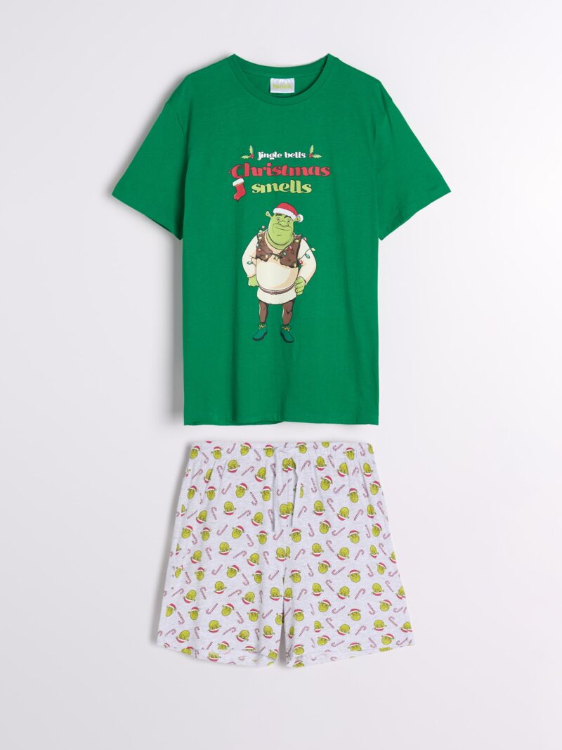 Cumpăra Pijama din două piese Shrek - verde