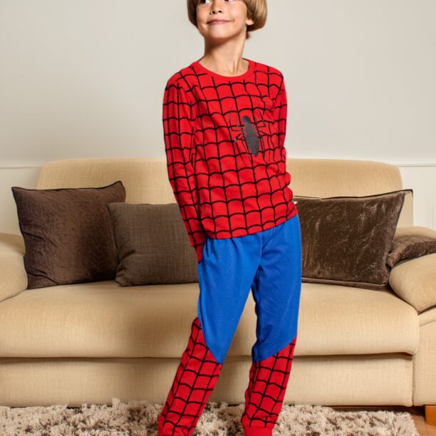 Pijama din două piese Spiderman - roșu preţ