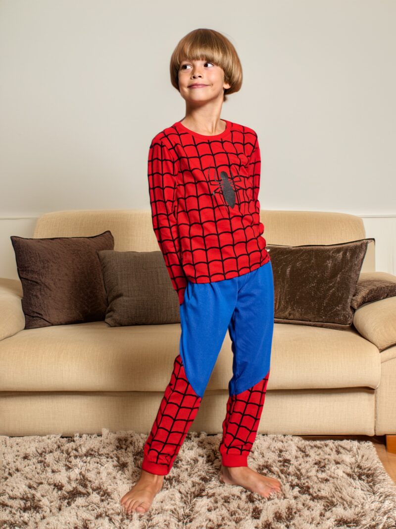 Pijama din două piese Spiderman - roșu preţ