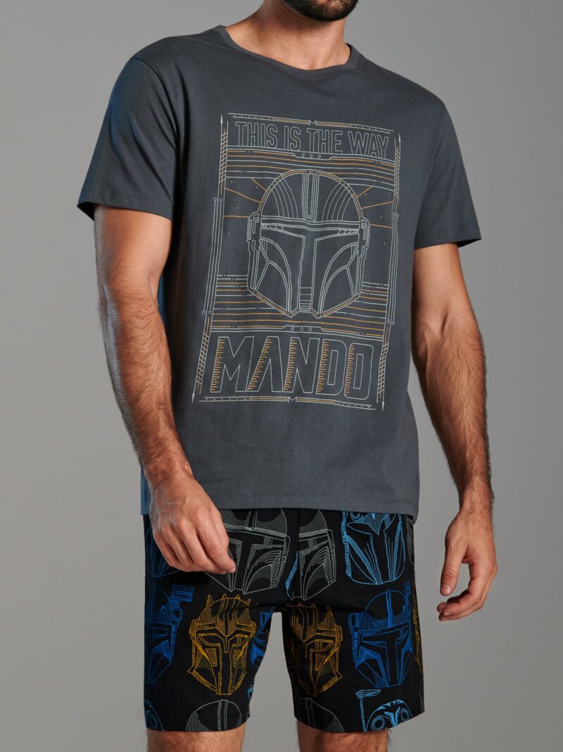 Preţ Pijama din două piese Star Wars - gri-neutru