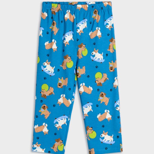 Original Pijama din două piese - albastru