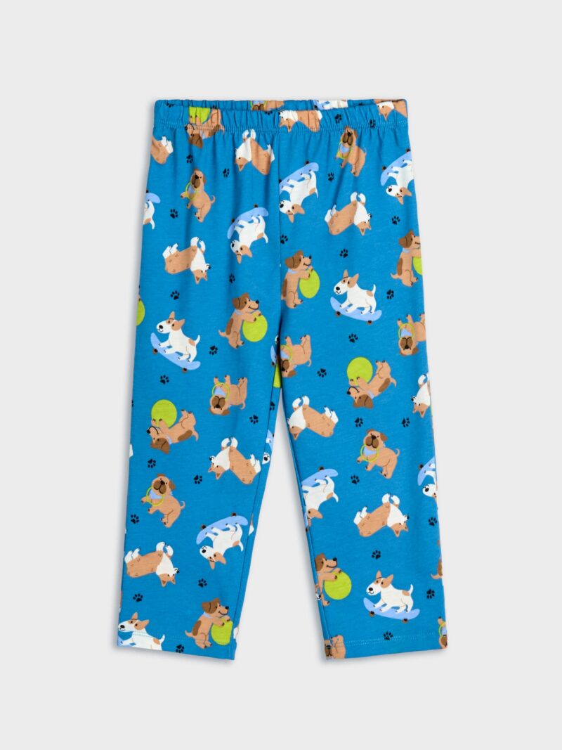 Original Pijama din două piese - albastru