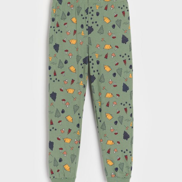 Original Pijama din două piese - kaki