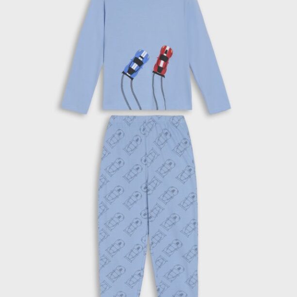 Pijama din două piese - light blue