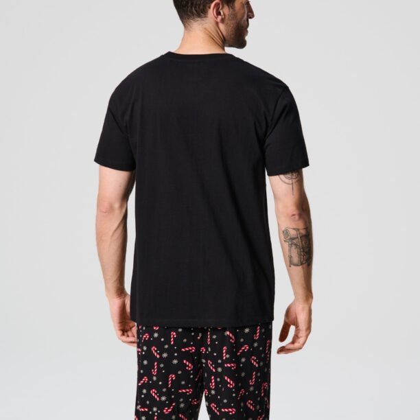 Original Pijama din două piese - negru