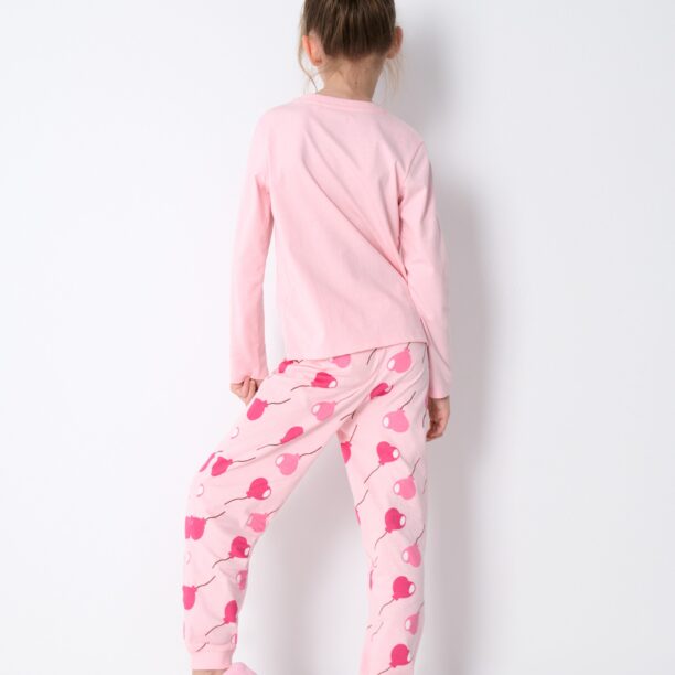 Original Pijama din două piese - roz-pastel