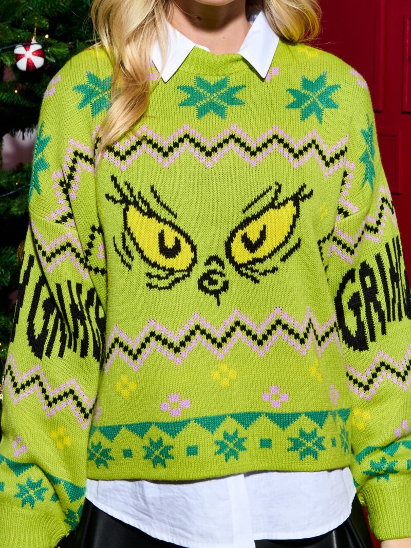 Pulover Grinch - multicolor preţ