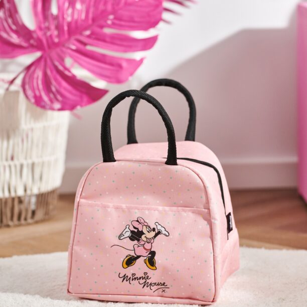 Pungă termică Minnie Mouse - roz-pastel preţ