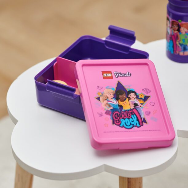 Recipient pentru mic dejun Lego Friends - multicolor preţ