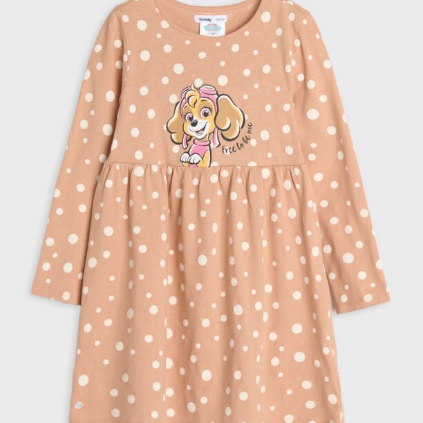 Original Rochie PAW Patrol - roz-pastel