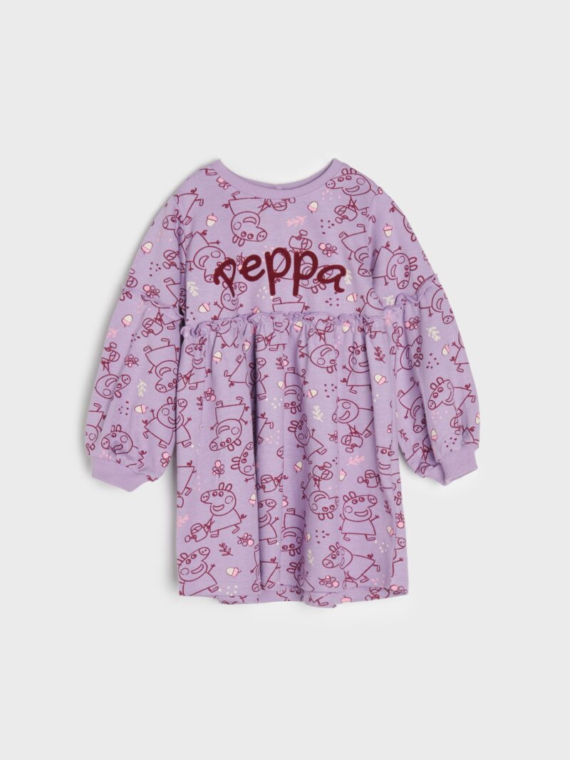 Rochie Peppa Pig - albastru-violet preţ