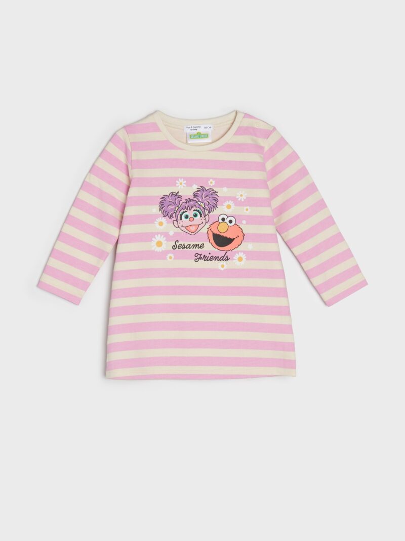 Rochie Sesame Street - crem preţ