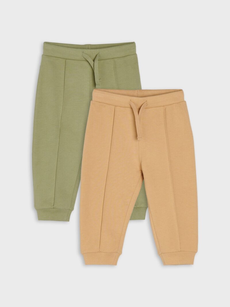 Set de 2 pantaloni jogger - verde-prăfuit preţ