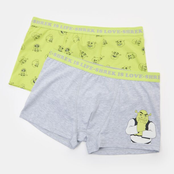 Set de 2 perechi de boxeri Shrek - multicolor preţ