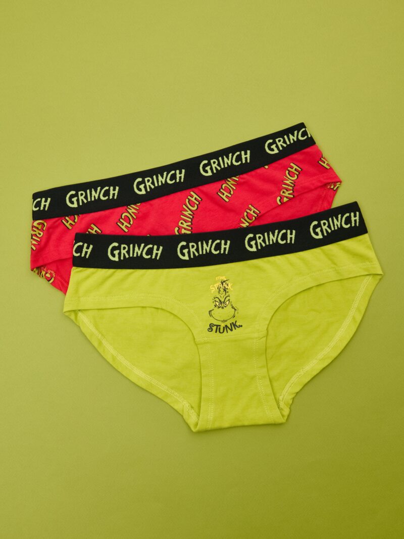 Cumpăra Set de 2 perechi de chiloți Grinch - multicolor